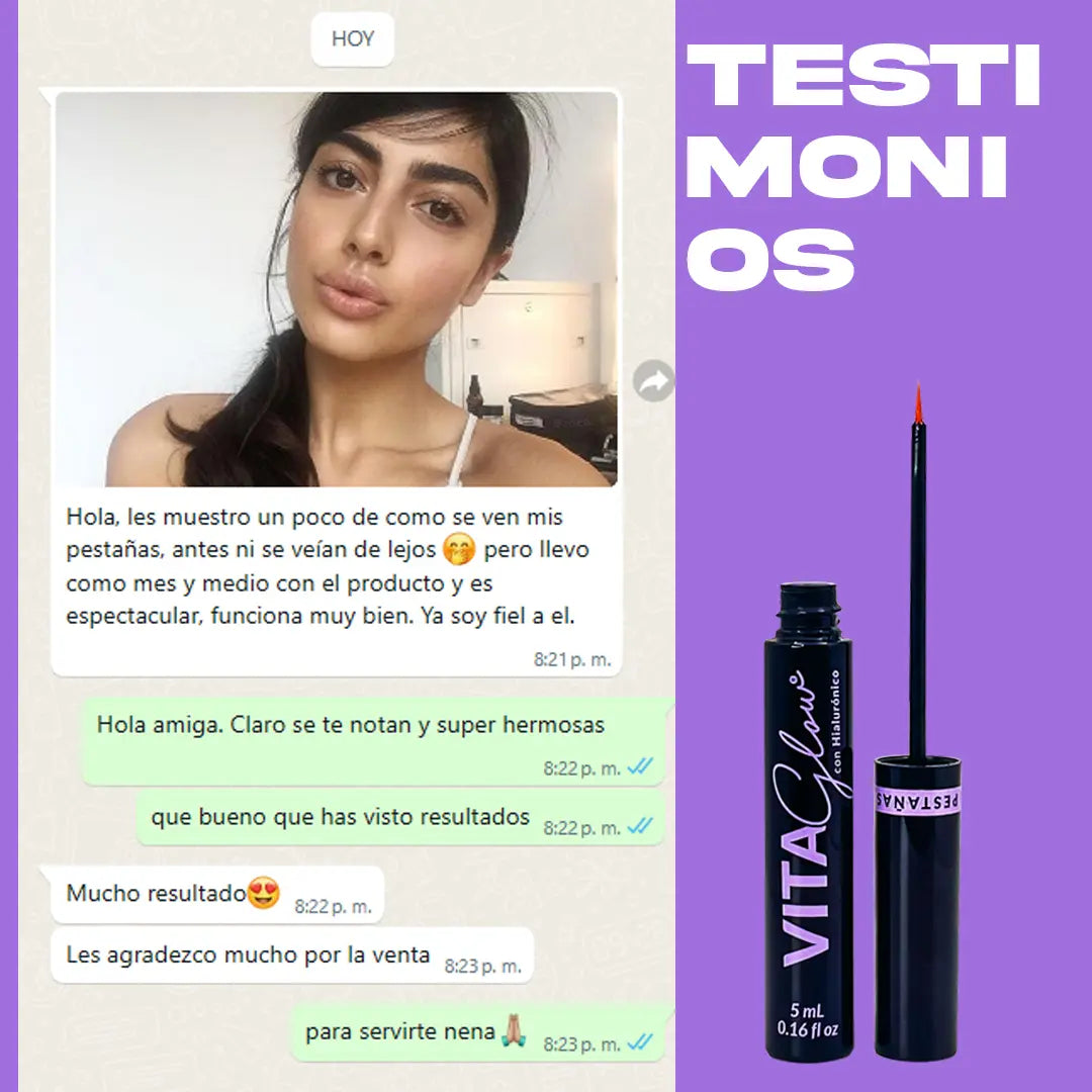 Vitaglow Crece Cejas y Pestañas