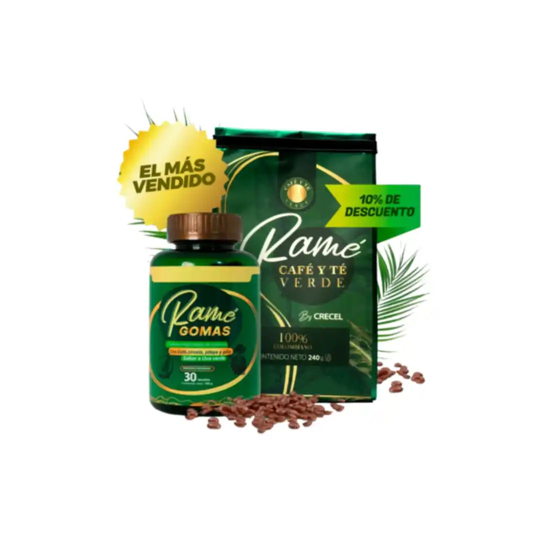 Gomas ramé con café